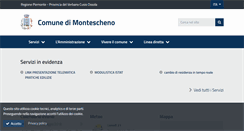 Desktop Screenshot of comune.montescheno.vb.it